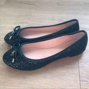 Kate Spade Glitter Ballet Flats